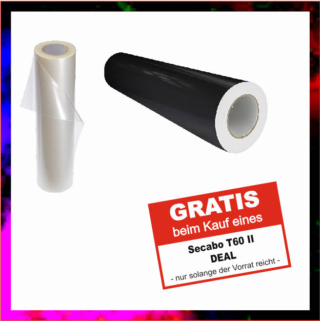 Gratis Folienpaket zum T60 II DEAL
