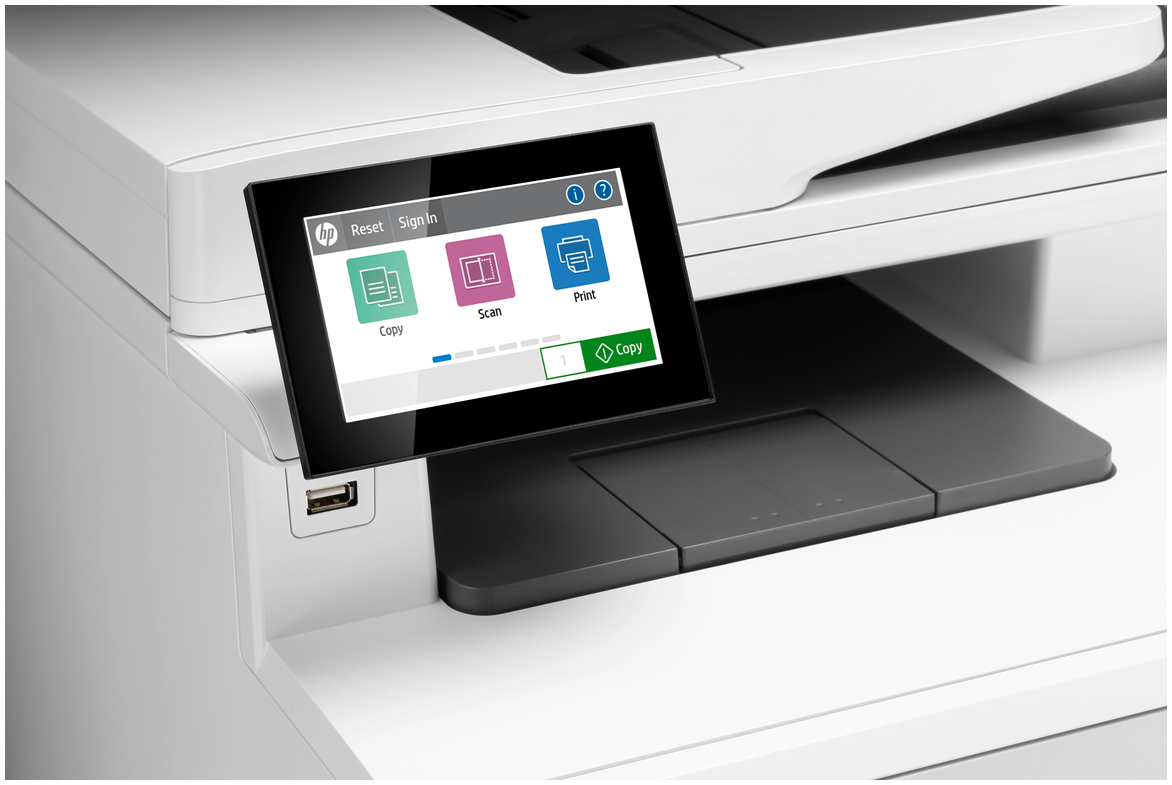 HP Color LaserJet Enterprise MFP M480f Multifunktions-Farblaserdrucker