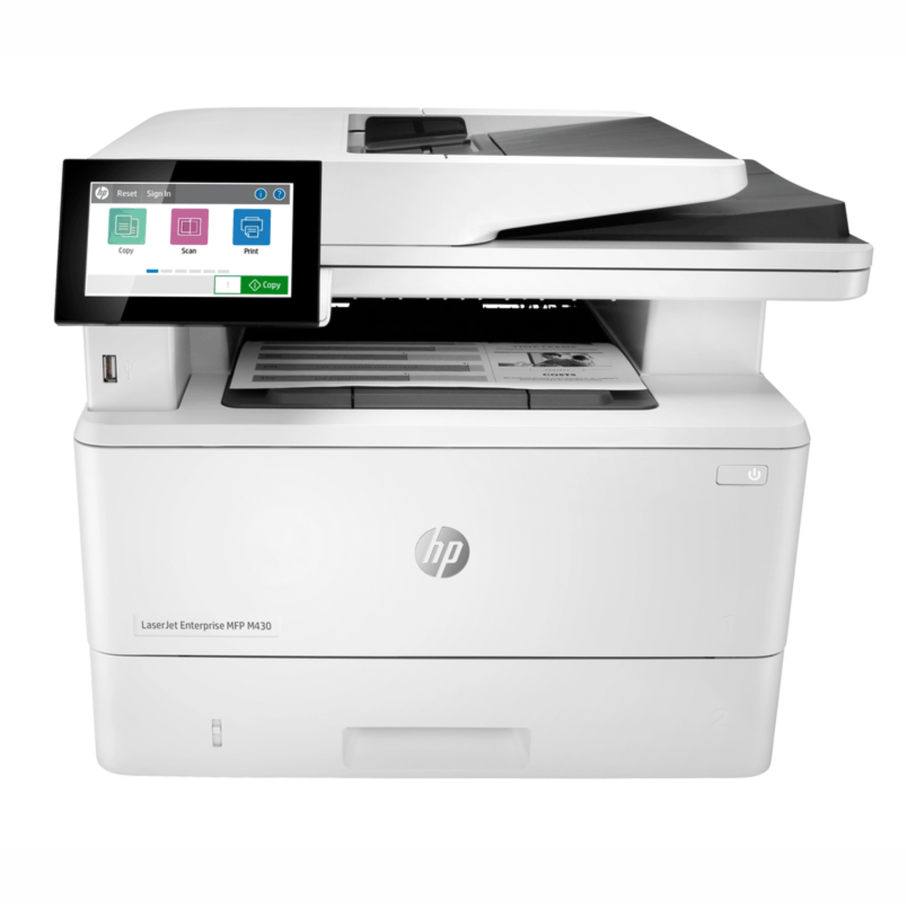HP LaserJet Enterprise M430f Schwarzweiß-Multifunktionslaserdrucker