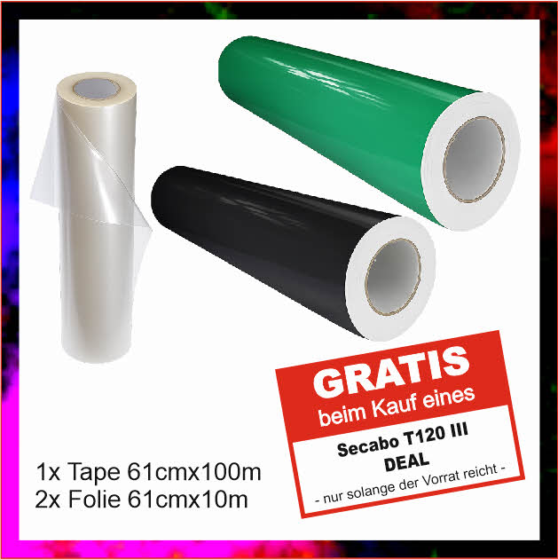 Gratis Folienpaket T120 III DEAL