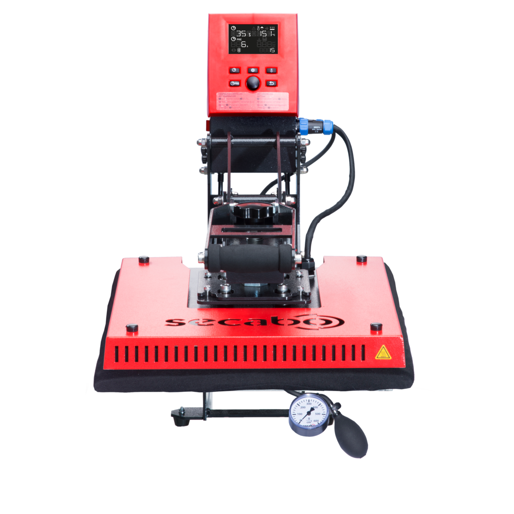 Secabo TC5-SMART MEMBRAN modulare Transferpresse 38cm x 38cm mit Bluetooth, FESPA