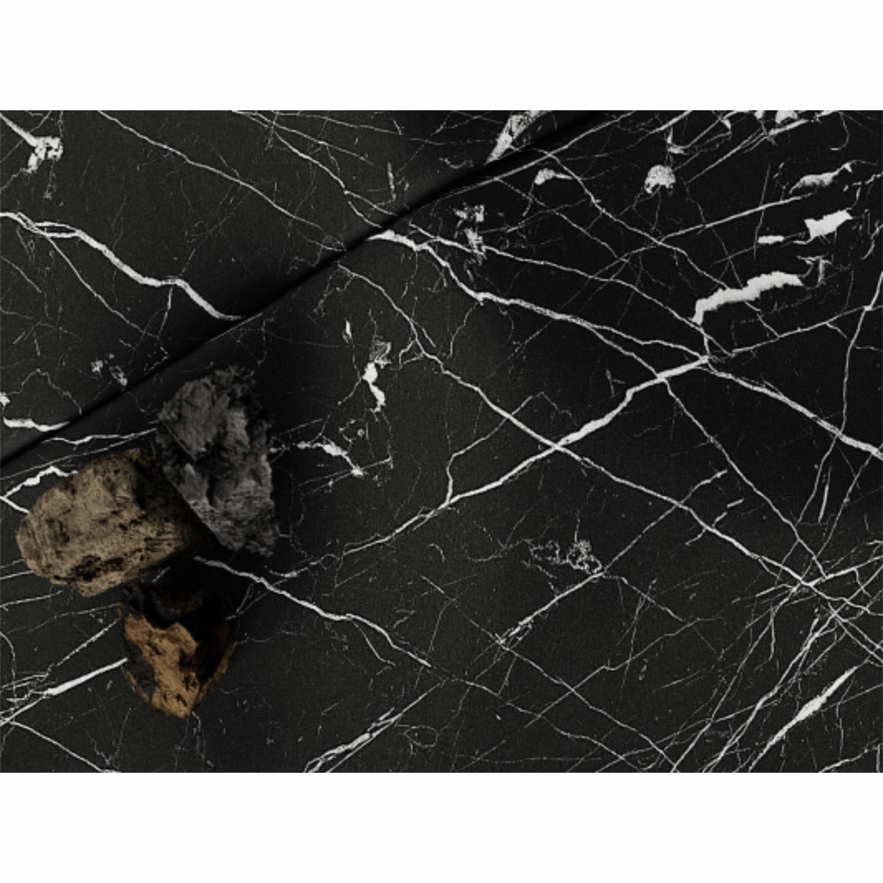 Möbelfolie Nero 1m x 1,22m