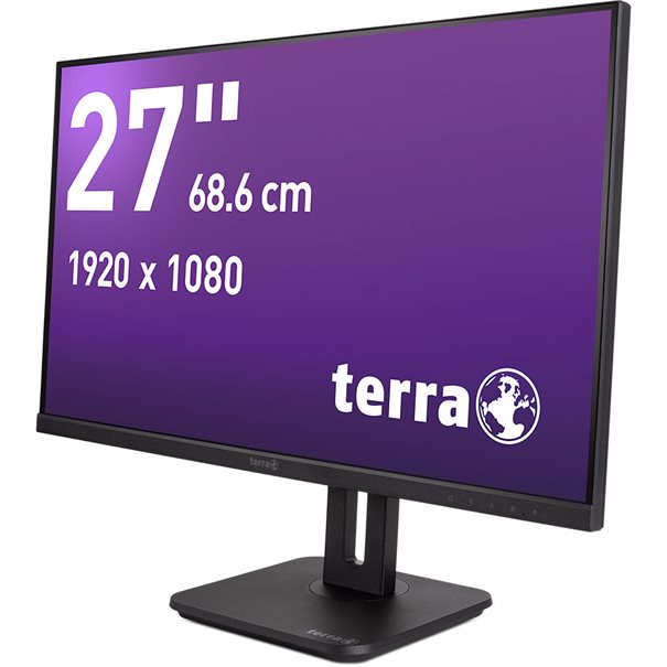TERRA LCD/LED 2748W PV V4 IPS black HDMI/DP/USB-C 