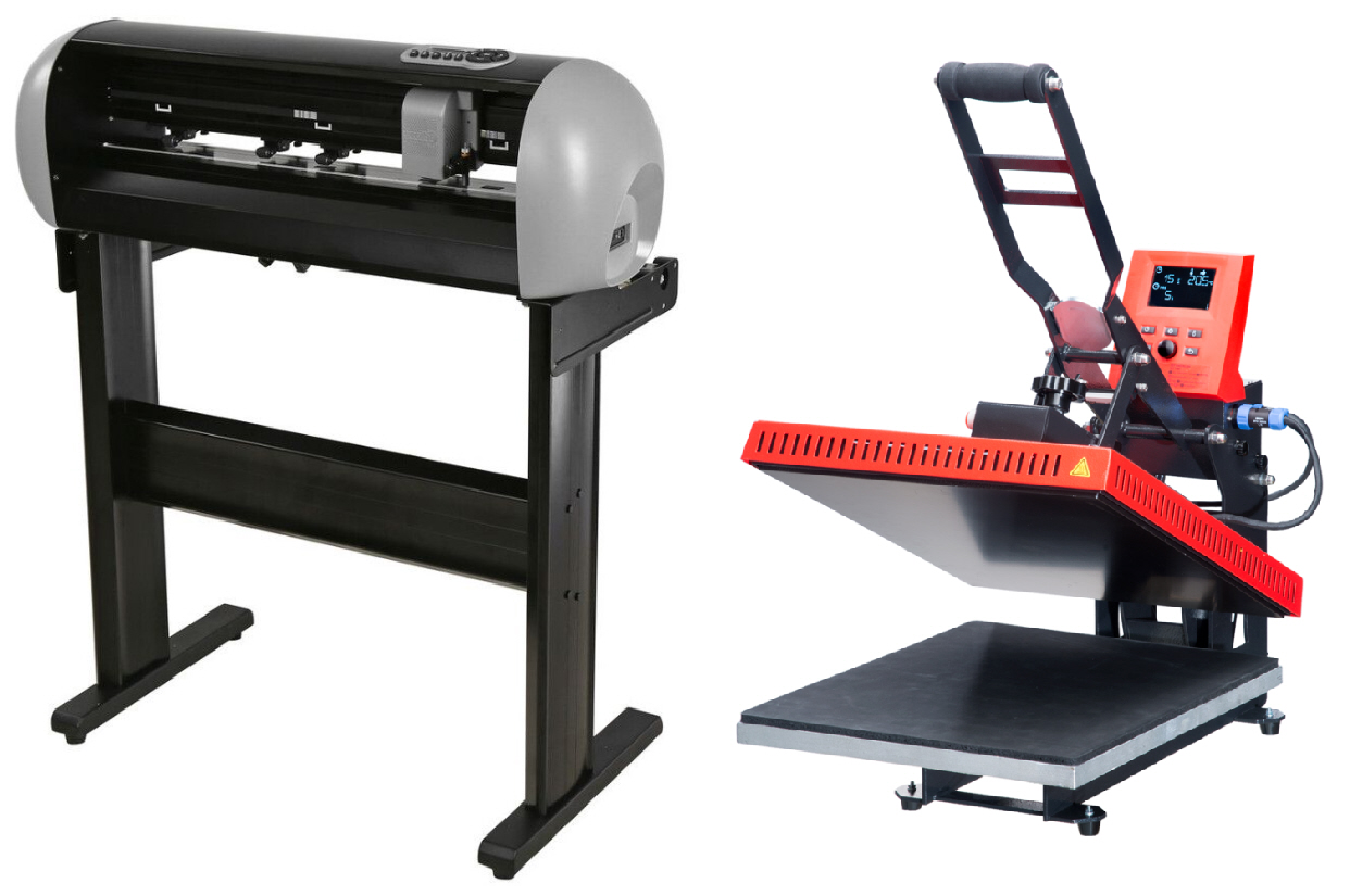 Bundle: Schneideplotter Secabo S60II u. Transferpresse Secabo TC5-smart (38x38)