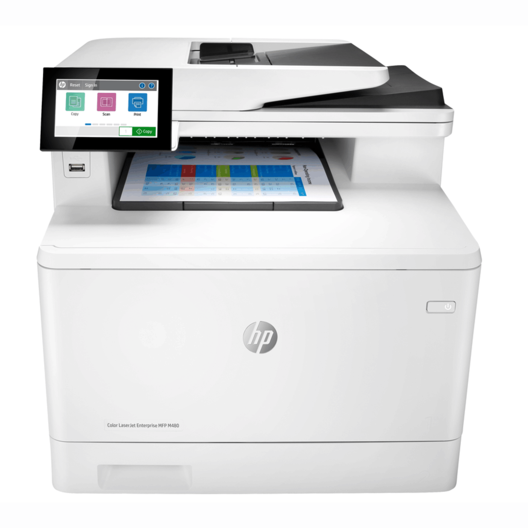 HP Color LaserJet Enterprise MFP M480f Multifunktions-Farblaserdrucker