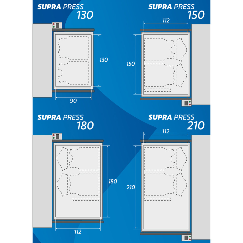 Supra Press (180 x 112 cm), Tagesbestpreis