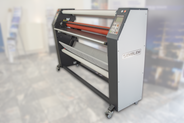 EMBLEM Easylam 160TW inkl. MediaTrim Laminator 160 cm für Kaltlaminate, Tagesbestpreis