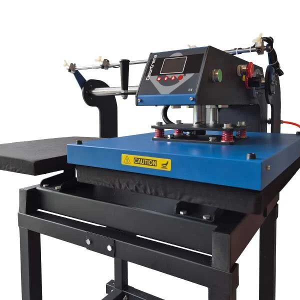 Calortrans CT-4050II Laser (2x40x50) pneumatische Doppelplattenpresse