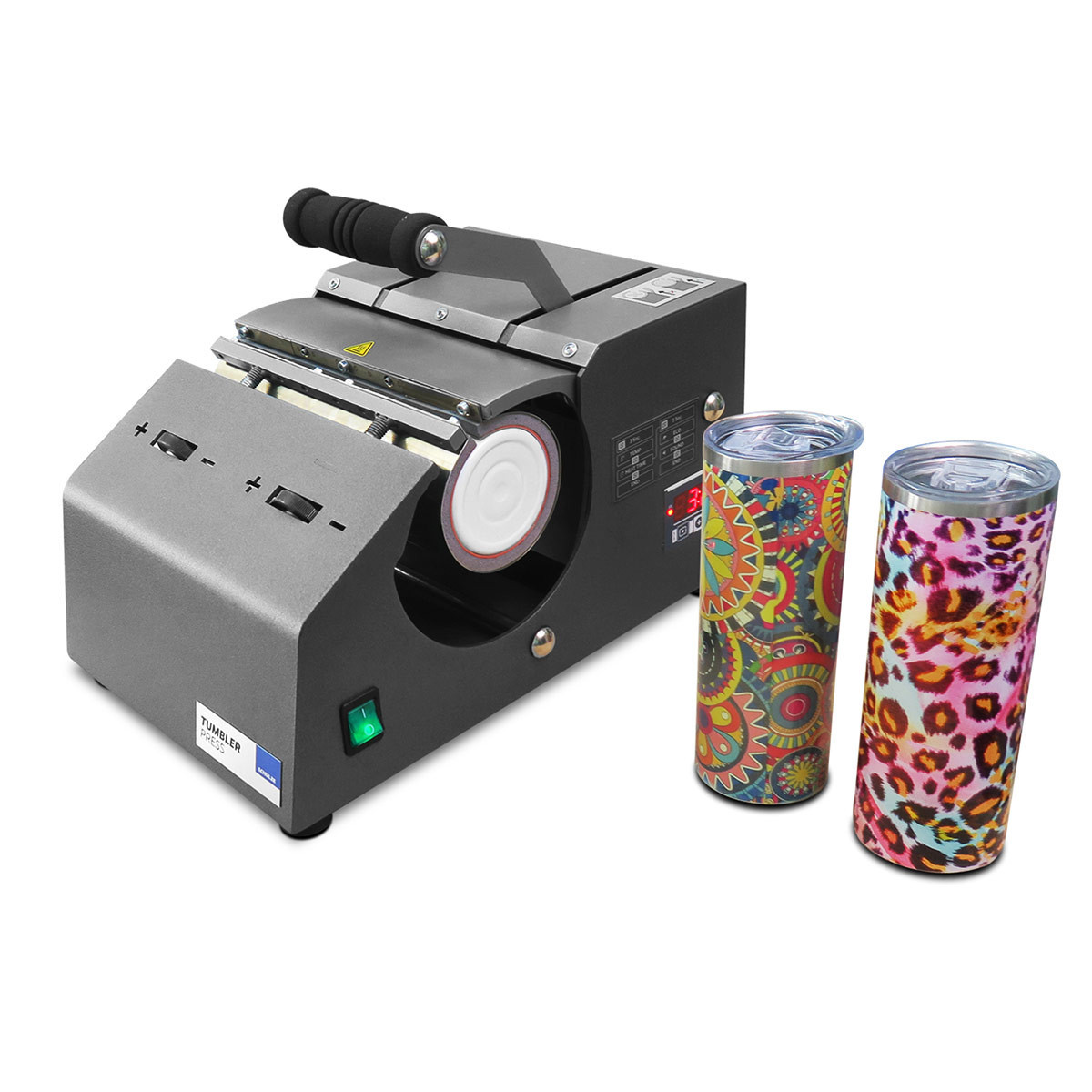  Tumbler Press mit Heizelement, Tagesbestpreis