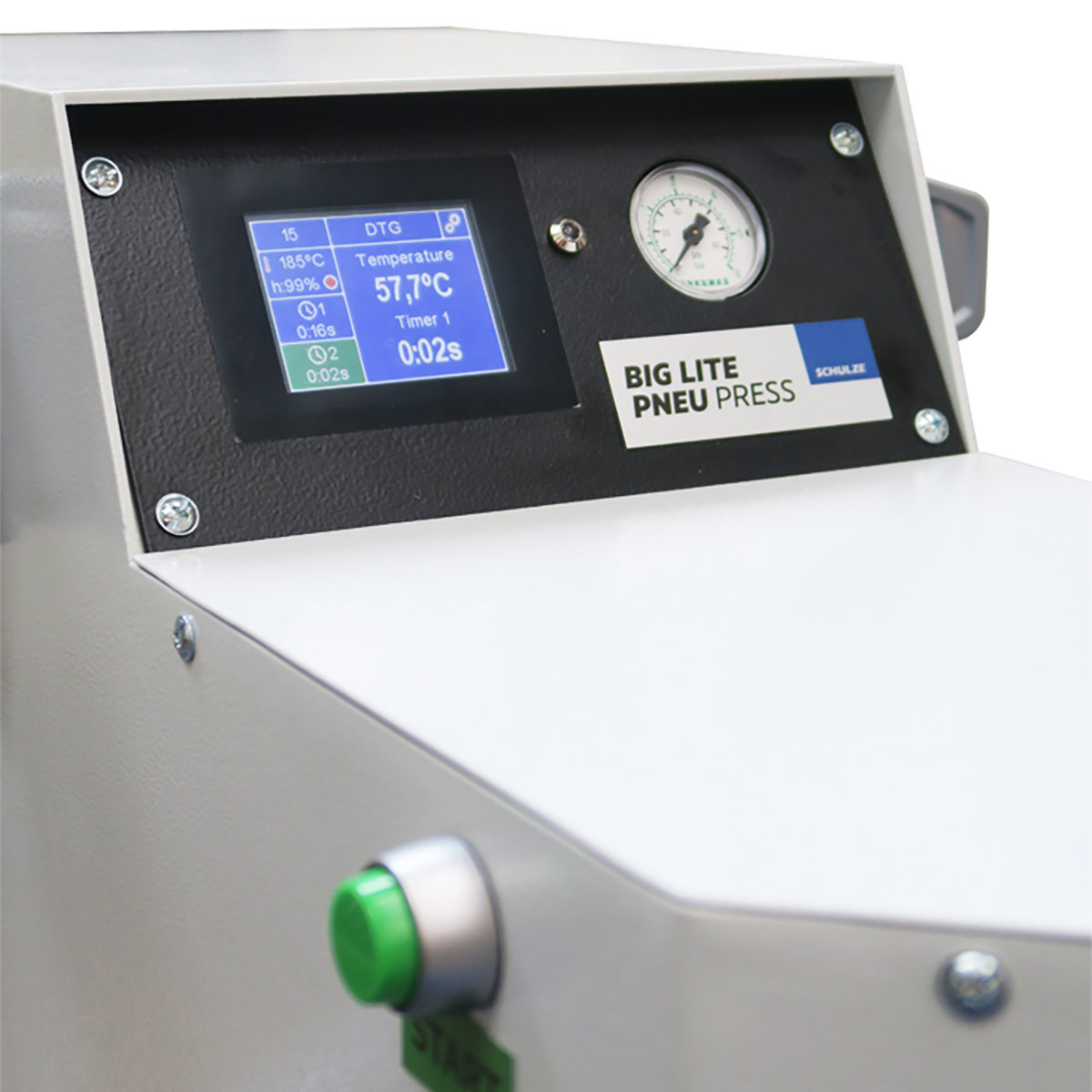 Schulze Big Lite Pneu Press 400V 70 x 70 cm, Tagesbestpreis