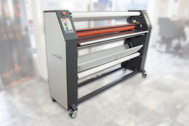 EMBLEM Easylam 160TW inkl. MediaTrim Laminator 160 cm für Kaltlaminate, Tagesbestpreis