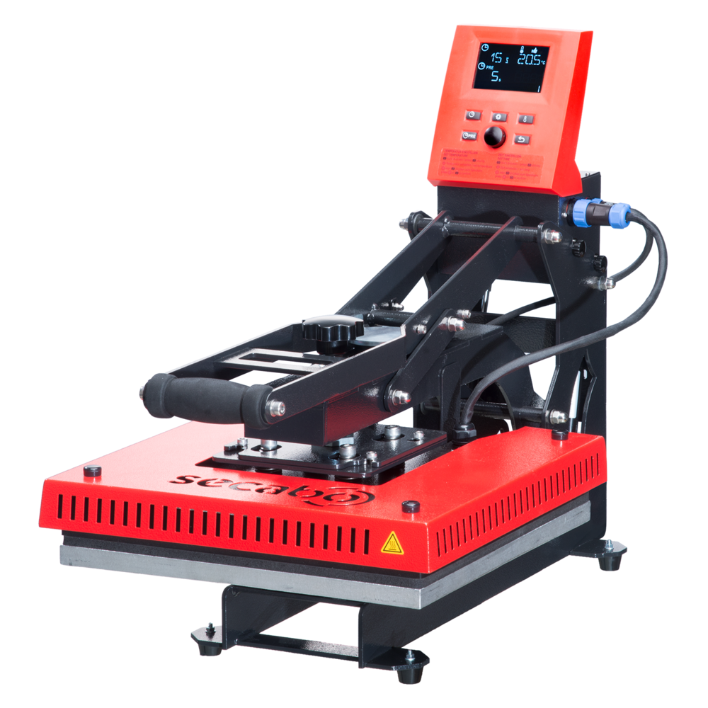 Secabo TC5-SMART modulare Transferpresse 38cm x 38cm mit Bluetooth, FESPA