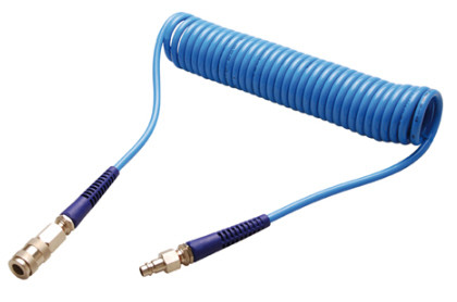 Druckluft-Spiralschlauch 6m