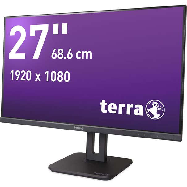 TERRA LCD/LED 2748W PV V4 IPS black HDMI/DP/USB-C 